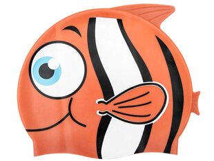 Плавательная шапочка Bestway Рыбка оранжевая цена и информация | Шапочки для плавания | pigu.lt