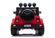 Dvivietis vaikiškas elektromobilis Jeep 4x4, raudonas kaina ir informacija | Elektromobiliai vaikams | pigu.lt