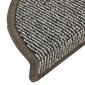 Laiptų kilimėliai 56x17x3 cm, 15 vnt kaina ir informacija | Kilimai | pigu.lt