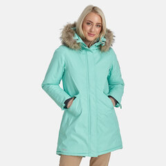 Huppa женская зимняя парка с натуральным мехом VIVIAN 1, мятный зеленый  907166153 цена и информация | Женские куртки | pigu.lt