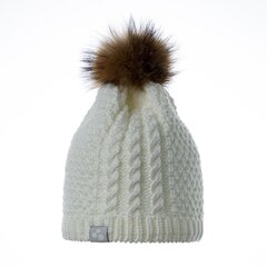 Зимняя шапка Huppa ASH, белая цена и информация | Женские шапки | pigu.lt