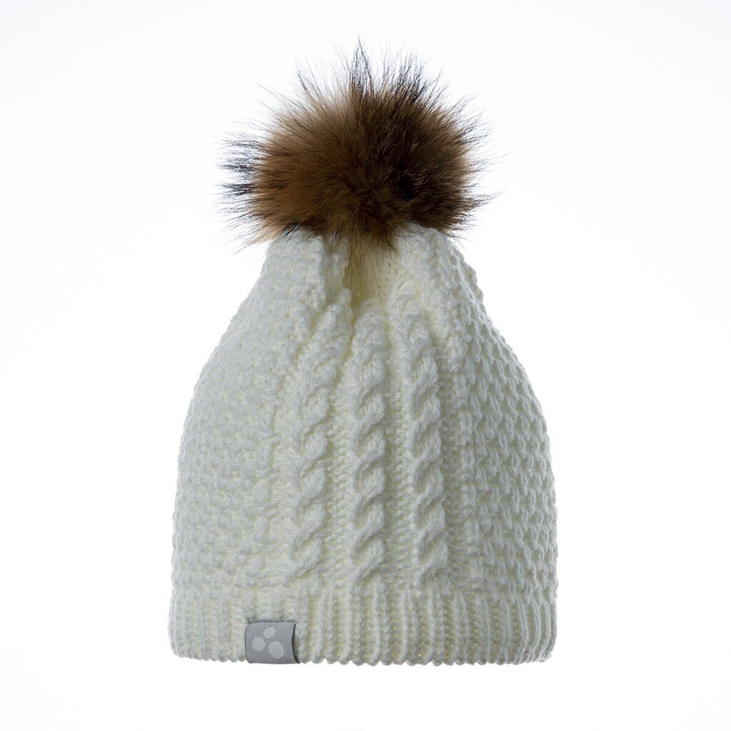 Huppa moteriška žieminė kepurė ASH, balta цена и информация | Kepurės moterims | pigu.lt