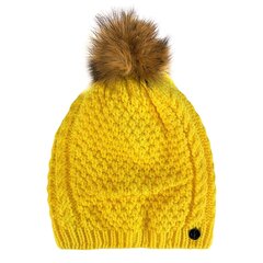 Huppa moteriška žieminė kepurė ASH, geltona kaina ir informacija | Kepurės moterims | pigu.lt