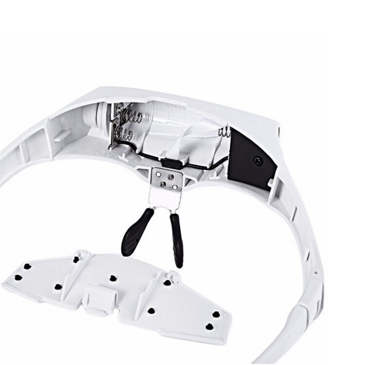 Didinantys akiniai darbui su LED apšvietimu kaina ir informacija | Mechaniniai įrankiai | pigu.lt