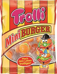 Trolli Party Burger Minis 170g kaina ir informacija | Saldumynai | pigu.lt