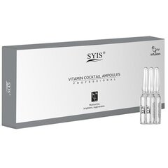 Ampulės Syis Vitamin Cocktail Ampoules Professional, 10x3 ml kaina ir informacija | Veido aliejai, serumai | pigu.lt