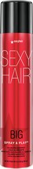 Apimties suteikiantis plaukų lakas Sexy Hair Spray & Play 300 ml kaina ir informacija | Plaukų formavimo priemonės | pigu.lt