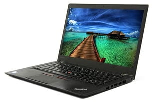 ThinkPad T460s i5-6300U 14.0 FHD 8GB RAM 256GB SSD Win10 PRO kaina ir informacija | Nešiojami kompiuteriai | pigu.lt