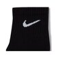 Nike kojinės U NK Everyday Cush Ankle 3PR Black White Grey kaina ir informacija | Vyriškos kojinės | pigu.lt