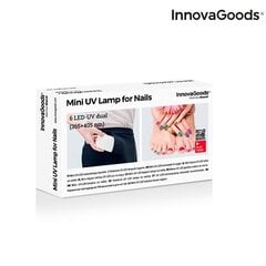 InnovaGoods Mini UV цена и информация | Аппараты для маникюра и педикюра | pigu.lt