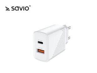 Lādētājs Savio Wall USB charger Quick Charge Power Delivery 3.0 18W цена и информация | Зарядные устройства для телефонов | pigu.lt