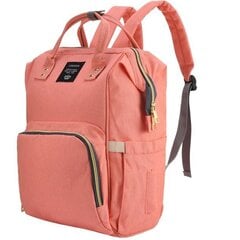 Рюкзак-сумочка для мамы, розовое золото цена и информация | Аксессуары для колясок | pigu.lt