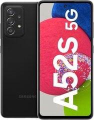 Samsung Galaxy A52s 5G, 128GB, Dual SIM, Black kaina ir informacija | Mobilieji telefonai | pigu.lt