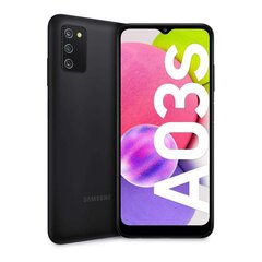 Samsung Galaxy A03s 3/32GB Dual SIM SM-A037GZKNEUE Black цена и информация | Мобильные телефоны | pigu.lt