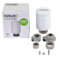 Интеллектуальная термостатическая головка Evolveo Heat M30 для радиатора цена и информация | Таймеры, термостаты | pigu.lt