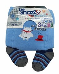 Pašiltintos frotinės pėdkelnės su 3 X ABS berniukams be Snazzy, Polar Bear kaina ir informacija | Kojinės, pėdkelnės berniukams | pigu.lt
