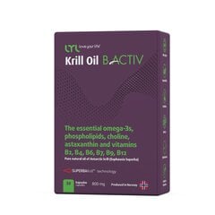 Maisto papildas LYL Krill Oil Omega3 B grupės vitaminais, 30 kapsulių kaina ir informacija | Vitaminai, maisto papildai, preparatai gerai savijautai | pigu.lt
