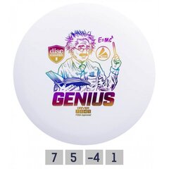 Diskas Genius 7/5/-4/1 , baltas kaina ir informacija | Diskgolfas | pigu.lt