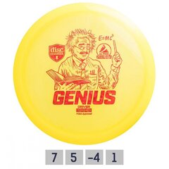 Diskas Premium Genius 7/5/-4/1 , geltonas kaina ir informacija | Diskgolfas | pigu.lt