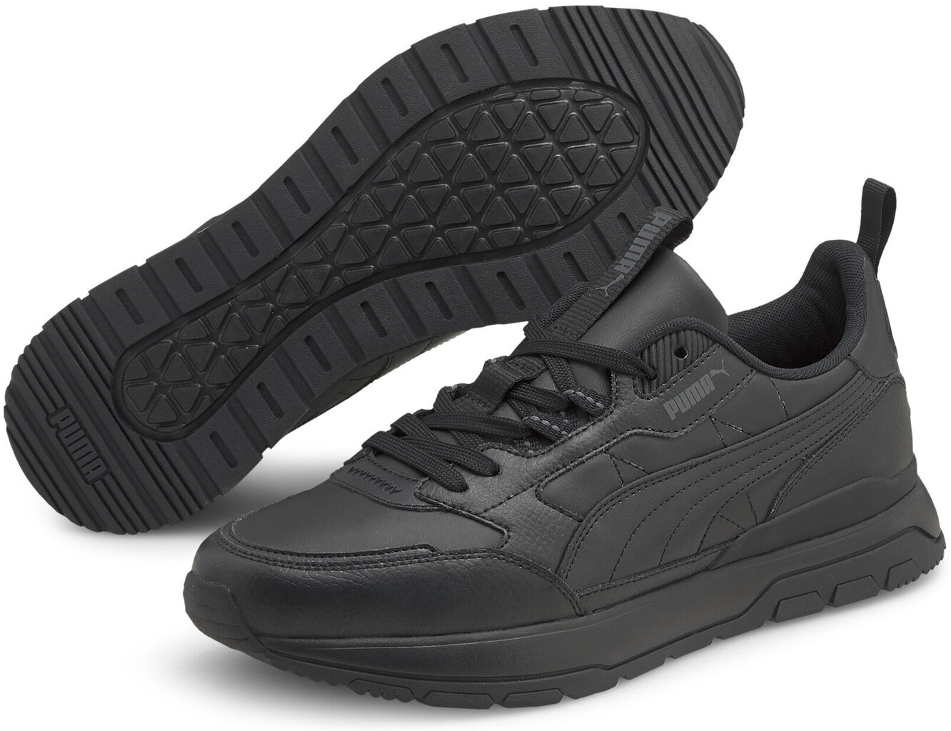 Sportiniai batai vyrams Puma R78 Trek Lth Black 383202 kaina ir informacija | Kedai vyrams | pigu.lt