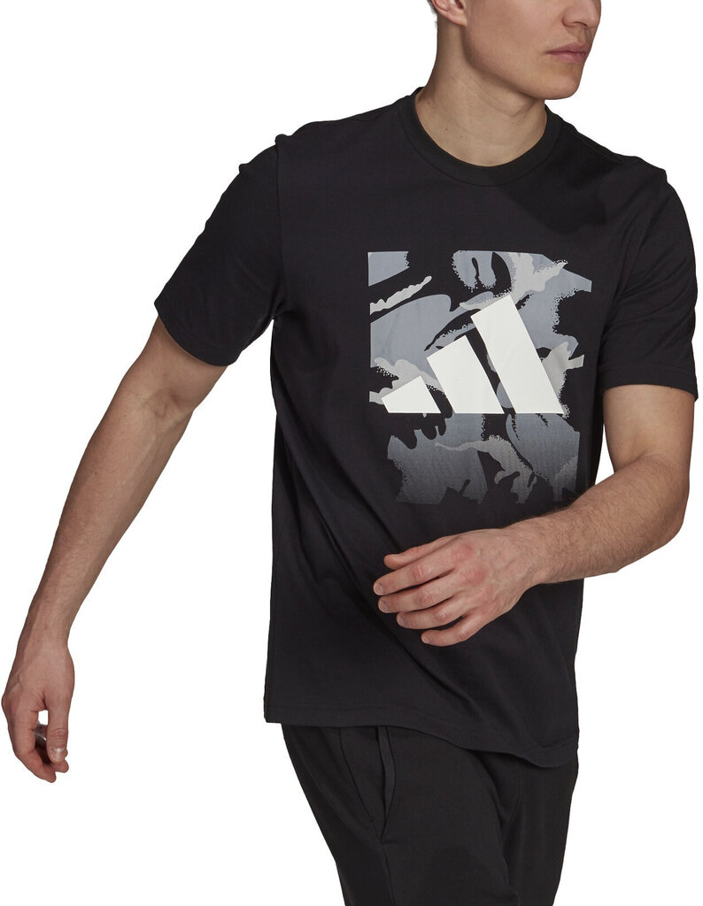 Marškinėliai vyrams Adidas Camo Bos Tee Black GU1476 цена и информация | Vyriški marškinėliai | pigu.lt