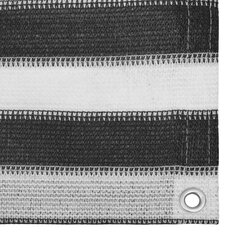Palapinės kilimėlis, 250x550 cm, baltas/juodas kaina ir informacija | Turistiniai čiužiniai ir kilimėliai | pigu.lt