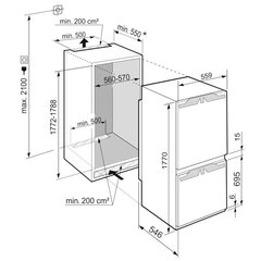 Liebherr ICNf 5103 цена и информация | Холодильники | pigu.lt