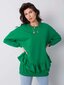 Megztinis moterims, žalias Universalus цена и информация | Megztiniai moterims | pigu.lt
