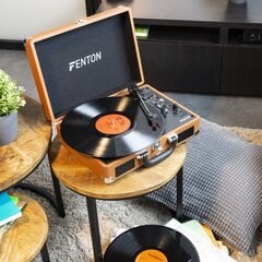 Fenton RP115F Brown цена и информация | Проигрыватели для пластинок, патефоны | pigu.lt