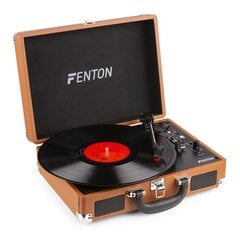 Рекордный плеер Fenton RP115F, коричневый цена и информация | Проигрыватели для пластинок, патефоны | pigu.lt