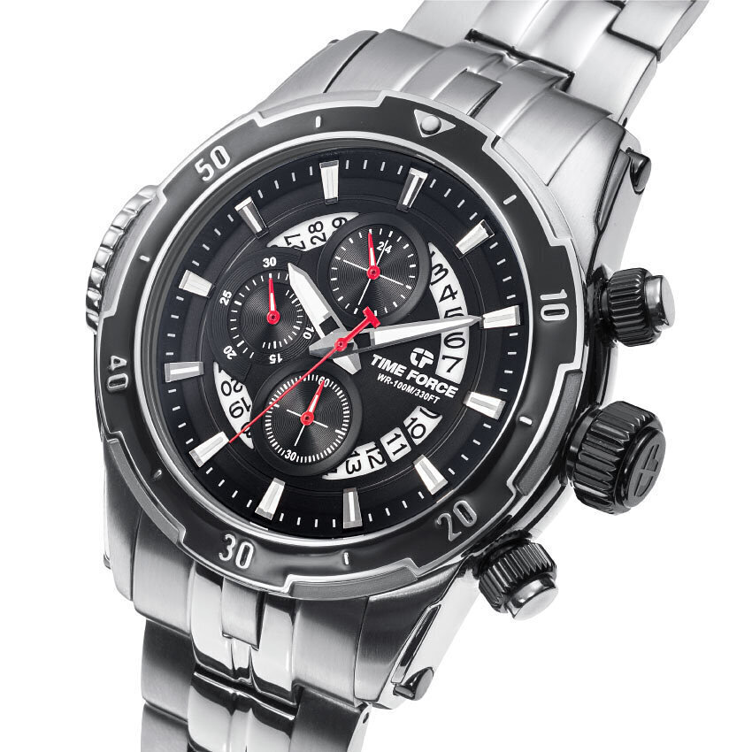 Vyriškas laikrodis Time Force time master TF5022M01M цена и информация | Vyriški laikrodžiai | pigu.lt