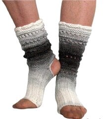 Носки для йоги, носки для танцев, серые, черные, белые, гетры для лодыжек цена и информация | Женские носки | pigu.lt