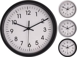 Настенное часы EDM, круглые, Ø 20 x 4 cм, PVC цена и информация | Часы | pigu.lt