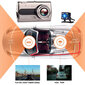 V5 automobilio kamera su dvigubu objektyvu ir HD ekranu kaina ir informacija | Vaizdo registratoriai | pigu.lt