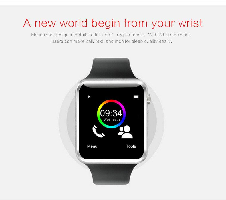 A1 White kaina ir informacija | Išmanieji laikrodžiai (smartwatch) | pigu.lt
