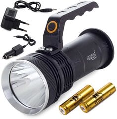 Сверхъяркий перезаряжаемый светодиодный фонарик цена и информация | Фонари и прожекторы | pigu.lt