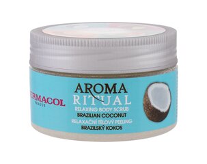 Atpalaiduojantis kūno šveitiklis Dermacol Aroma Ritual Brazilian Coconut, 200 g цена и информация | Скрабы для тела | pigu.lt