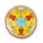 CLASSIC WORLD Mediniai spalvingi mandalos kaladėlės kaina ir informacija | Lavinamieji žaislai | pigu.lt