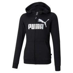 Puma džemperis mergaitėms, 4063697157453, juodas kaina ir informacija | Megztiniai, bluzonai, švarkai mergaitėms | pigu.lt