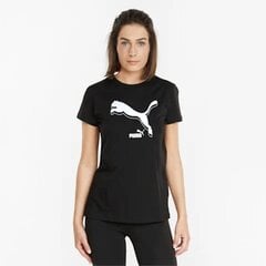 Женская футболка Puma Power 531918*01, черно-белая 4063699391053 цена и информация | Футболка женская | pigu.lt