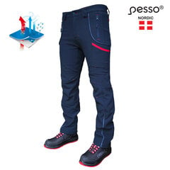 Softshell kelnės Pesso NEBRASKA, mėlynos kaina ir informacija | Darbo rūbai | pigu.lt