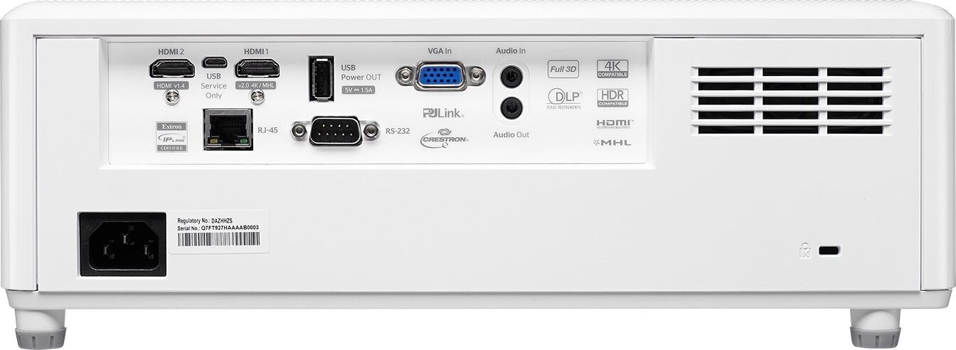 Optoma W9PD7F935EZ1 kaina ir informacija | Projektoriai | pigu.lt