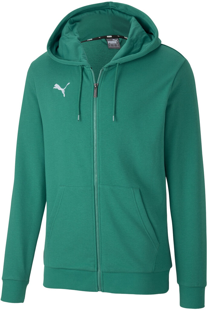 Džemperis vyrams Puma TeamGOAL 23 Casuals Hooded Green 656708 05/L цена и информация | Džemperiai vyrams | pigu.lt