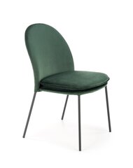 Набор из 4 стульев Halmar K443, зеленый цена и информация | Стулья для кухни и столовой | pigu.lt