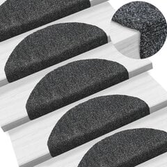 Lipnūs laiptų kilimėliai 65x21x4 cm, 10 vnt цена и информация | Ковры | pigu.lt