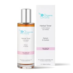 Успокаивающий тоник для лица The Organic Pharmacy Herbal Toner, 100 мл цена и информация | Средства для очищения лица | pigu.lt