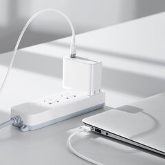 Baseus Zinc Magnetic Cable, USB-C, 60W, 2m (white) цена и информация | Кабели для телефонов | pigu.lt