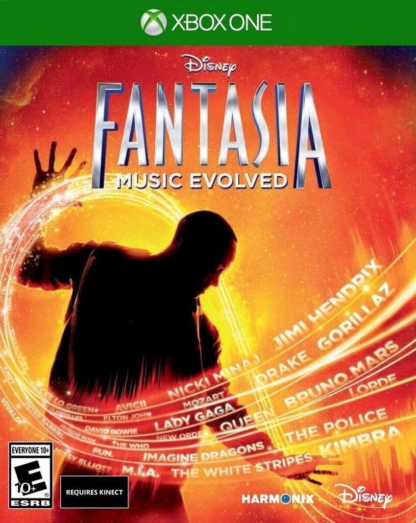 Fantasia: Music Evolved, Xbox One Kinect kaina ir informacija | Kompiuteriniai žaidimai | pigu.lt