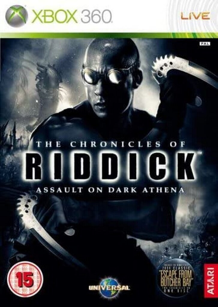 Chronicles of Riddick: Assault on Dark Athena, Xbox 360 kaina ir informacija | Kompiuteriniai žaidimai | pigu.lt