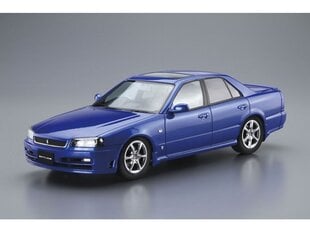 Aoshima - Nissan ER34 Skyline 25GT Turbo `01, 1/24, 06172 цена и информация | Конструкторы и кубики | pigu.lt